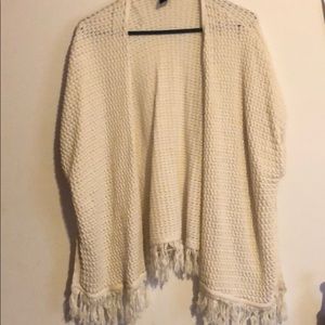 Rue 21 - White short sleeve cardigan
